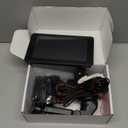 Wireless CarPlay Screen for Car, 7" HD Portable Stereo Touchscreen with Apple CarPlay & Android Auto, CarPlay Screen with Backup Camera, Mirror Link, Bluetooth, Navigation for All Vehicle