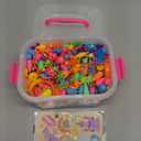 Just My Style Make & Believe Unicorn Pop Beads, 500+ Snap-Together, DIY, Bead Kit for Girls, Jewelry Set, Great Travel & On The Go Activity for Kids Ages 4, 5, 6, 7, 8