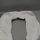 Briggs Healthcare Vinyl Cushion Toilet Seat, 4" (4 Inch (Pack of 1))