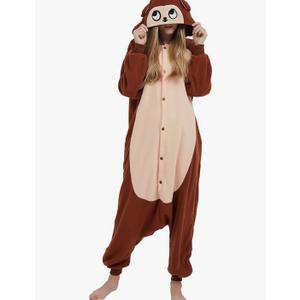 SimZoo Adult Animal Onesie Pajamas, Men and Women's Animal Cosplay Costume Sleepwear, One-Piece Unisex Homewear XXL