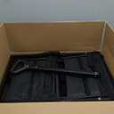 Double Decker Wagon 320L Large Capacity 400LBS Collapsible Sports Utility Cart with Big Wheels, Double Extended Tailgate Heavy Duty Folding Wagon Cart for Groceries, Camping, Outdoor (Black)