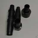 Universal Vacuum Hose Adapter Kit Reducer Attachment Set Converter from 1 1/2 inch to 1 1/4 inch from 1 3/8 inch to 1 1/4 inch Dust Hose Port Adapter ; 2-1/4 Inch to 1-1/4 Inch to 1-3/8''