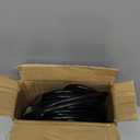 12 Gauge 50 FT Heavy Duty Outdoor Extension Cord Waterproof with Lighted End,Black 12 Gauge Extension Cord Flexible and Cold Resistant 3 Prong Grounded Plug,15Amp 1875W SJTW ETL Listed