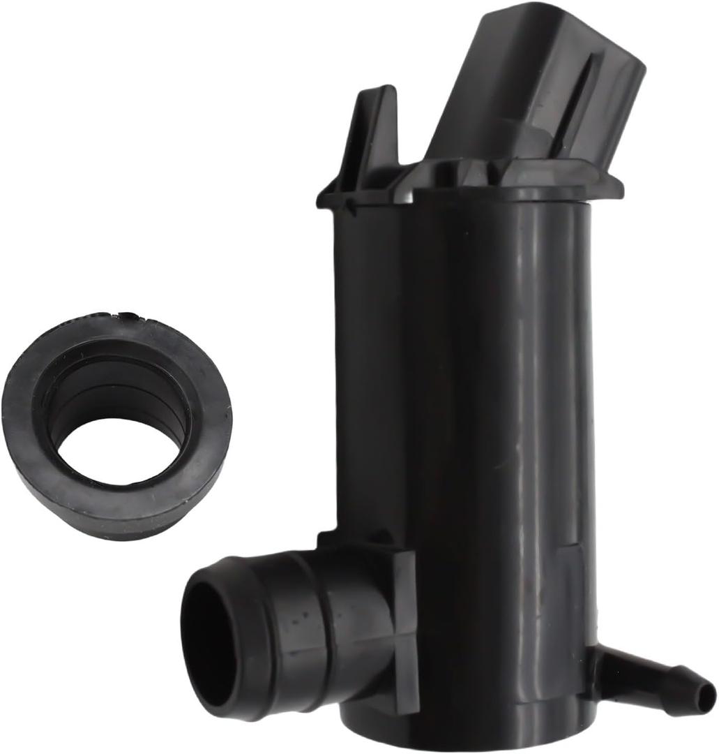 Windshield Washer Pump 98510-26000 Compatible with Hyundai Accent Elantra Sonata Kia Optima Forte Replaces 98510-1C000 98510-2G000 98510-1C500