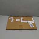 Sokurdeg Black Metal Flowers Wall Decor, Minimalist Floral Wall Hanging Art, Black Abstract Line Wall Art Sculptures for Bedroom Bathroom Living Room (4 Pcs, 12 x 17 in)