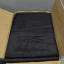 sancua Black Tablecloths for 6 Foot Rectangle Tables, 8 Pack 90x132 Inch Rectangular - Washable Polyester Fabric Table Cloth, Reusable Table Covers for Wedding Party, Birthday, Banquet Reception