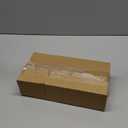 Zezzxu 100 Pack Mini Cake Containers, Clear Plastic Small Cupcake Boxes with Dome Lids for Individual Chocolate Covered Cookies, Strawberry, Mooncake (Gold)