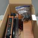 Vintage Record Player with External Speakers Belt-Drive Turntable for Vinyl Records Dual Stereo Speakers LP Players Support 3 Speed 3 Size Wireless Playback AUX Headphone Input Auto Stop Wood Red