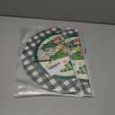 2 x XCHI Plaid Gnomes Shamrocks Clovers Golds St. Patrick's Day Round Placemats Set of 4 Table Mats for Party Home Kitchen Dining Table Decorations 14x14 Inch