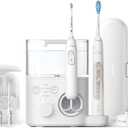 Philips Sonicare Countertop Power Flosser & Toothbrush System 7000, White