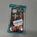 DAIZAG Compatible with iPhone 14 Plus Case,All-Round Protection Shockproof Anti-Scratches TPU Cover,Cases for Man Woman-Wooden Cross Power American Flag