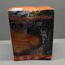 Buyplus Greenhouse Heater with Digital Thermostat, 1500W Outdoor Heaters for Patio, Overheat Protection & 3S Fast Heating, Electric Space Heater for Patio, Garage, Greenhouse, Flower House, Red