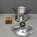 Stainless Steel Pressure Cooker Gas Stove Top Pressure Canner 7L Safety Aluminum Canning Pot Household Cooker Pot Silver