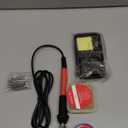 Soldering Iron Kit, 60W Soldering Iron with 5pc Interchangeable Tips, 10-in-1 Adjustable Temperature Solder Welding Tools, Fast Heating, Electronic Repair, 110V