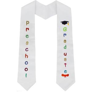 Kindergarten Preschool Graduation Sash,Unisex Kindergarten Preschool Graduation Stole Class of 2026 Grad Stole Gifts