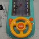 Musical Steering Wheel Toys for Boys 4-6: Toddler Simulated Driving Racing Car Game with Sound Ages 3+ Year Old, Interactive Educational Learning Race Truck for Kids Girls Birthday Gifts