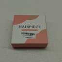 SARLA 2PCS Dark Brown Messy Bun Hair Pieces for Women Detachable Claw Clip Wavy Curly Synthetic Hairpieces for Updos with Tendrils Fake Scrunchies Ponytail Extension