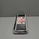 HOLDN' STORAGE Premium Wrapping Paper Storage Container - Durable 600D Tear-Proof, Fits 27 Rolls Gift Wrap, Extra Pockets for Ribbons & Bows, Underbed Storage - Ideal for Holiday Christmas, Black/White Trim