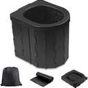 Portable Toilet for Camping, Potty Adults, Porta Travel Commode Bucket Car, Travel, Outdoor, Hiking, Backpack, Trips, Tent, Boat, Beach, Traffic Jam, Home