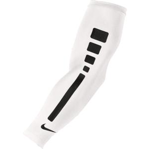 NIKE Unisex Pro Elite Compression sleeve cover/bandage. (White/Black)
