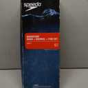 Speedo Unisex-Adult Swim Snorkel Dive Mask Anti-Fog with Nose Cover Adventure Series (MSF Black SIOC)