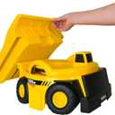 Tonka Dump Truck Potty Trainer  Potty Chair with Lid and Splash Guard, Removable Potty Ring with Handles