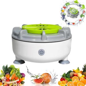 Fruit and Vegetable Wash,Seattleget Efficient Portable Fruit and Vegetable Washers,Fruit and Vegetable Cleaning Machines,Automatic Washer Spinner Machine for Cleaning Fruits, Vegetables111