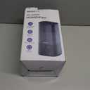 Humidifiers for Bedroom, 2.0L Cool Mist Humidifier for Home Plant and Baby Nursery, Quiet Ultrasonic Humidifier with 360 Nozzle, Auto Shut-Off, Filterless, Black