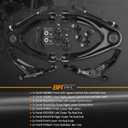 12 Pcs Front Upper Lower Control Arm Kit for Honda CR-V