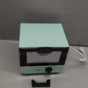 Dash Mini Toaster Oven - Sleek & Stylish - For Creative Homemade Treats - Compact, Space-Saving Design - adjustable temperature dial - Removable Baking Tray - Aqua