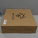 INICIO Cat Wall Shelves - Safe and Sturdy Cat Wall Furniture - Stylish Corner Shelf with 3 Steps for Cats up to 15lbs - Cushioned Perch and Stairs for Climbing and Playing - Natural Wood