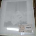upsimples 16x20 Picture Frame, Display Pictures 11x14 with Mat or 16 x 20 Without, Wall Hanging Poster Frame, White, 1 Pack