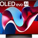 LG 48-Inch Class OLED evo C4 Series Smart TV 4K Processor Flat Screen with Magic Remote AI-Powered with Alexa Built-in (OLED48C4PUA, 2024),Black