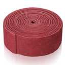 Reallnaive Maroon General Purpose Scuff Pads 4.7 Inches 30 ft Scrubbing Pad Paint Primer Prep Scratch Surface Preparation Pad for Automotive Scuffing Scouring Kitchens Bathrooms Tough Stains Clean Pack of 2
