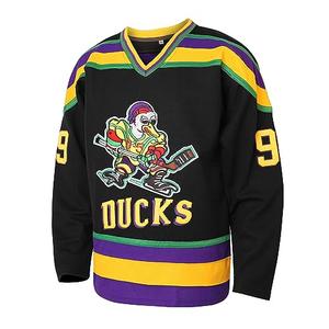 Charlie Conway 96 Mighty Ducks Jersey Stitched Movie Hockey Jersey for Men Green S-3XL(99 Black,Medium)