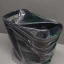 UUJOLY Plastic Small Trash Can Wastebasket, Garbage Container Basket for Bathrooms, Laundry Room, Kitchens, Offices, Kids Rooms, Dorms, 3.5 Gallon, Black