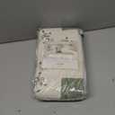 Modern Heirloom Olivia Embroidered Quilted Single Pillow Sham - Standard Size Sham, Green/Cream