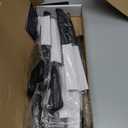 Knife Set, Dishwasher Safe Kitchen Knife Set with Block, 15 Pcs Black Kitchen Knife Sets with Block Self Sharpening, 6 Steak Knives, Black