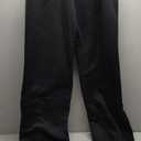 LovelyWholesale Sweatsuits Women 2 Piece Outfit Cropped Zip Up Hoodie and Sweatpants Sets (Medium, Black)