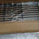 Hisencn Grill Parts for Charbroil Performance 475 4 Burner 463375919, 463377319, 463376419, G470-0004-W1A Heat Plates and 17 inch Cooking Grates, for Char Broil Model 463376319 Grates
