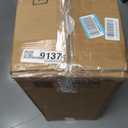 Home Zone Living 12 Gallon Slim Kitchen Trash Can with Soft Close Lid, Step Pedal, Bag Tuck Band, and Removable Liner, Stainless Steel, Silver