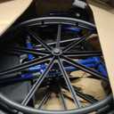 Drive Medical Blue Streak Lightweight Wheelchair - Portable Folding Mobility Aid - Swing-Away Footrests - Desk Arms - Durable Steel Frame - Easy Transport & Storage - 18-Inch Seat