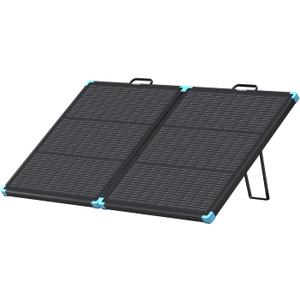 Renogy 100W Portable Solar Panel Suitcase, 25% High Efficiency N-Type Foldable Solar Charger for Power Station, Durable for Decades, 19% Lighter with Kickstands, for RV Camping Off-Grid Blackouts
