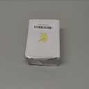 QIFU Hand Painted Small White Telephone Style Enameled Trinket Box Hinged, Unique Gift for Family