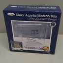 Rite Lite Passover Acrylic Flip Top Matzah Box Decor For Pesach/ Pesach Seder (1 Pack)