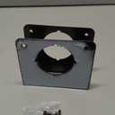 Door Knob Reinforcement Plate Matte Black, Fits 1-3/8" Doors, 2-3/8" Backset, Door Lock and Door Knob Cover Plate, Deadbolt Cover Plate, Reinforce and Repair Wood or Metal Doors