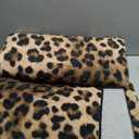 Leopard Rug 4x6 Cheetah Print Washable Non-Slip Rug Ultra Soft Low-Pile Indoor Carpet for Living Dining Playroom