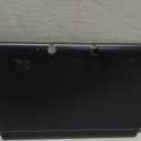 Top & Bottom Faceplate Cover Plate Case Housing Shell for 3DS XL/LL Console Front Back Cover (Black)