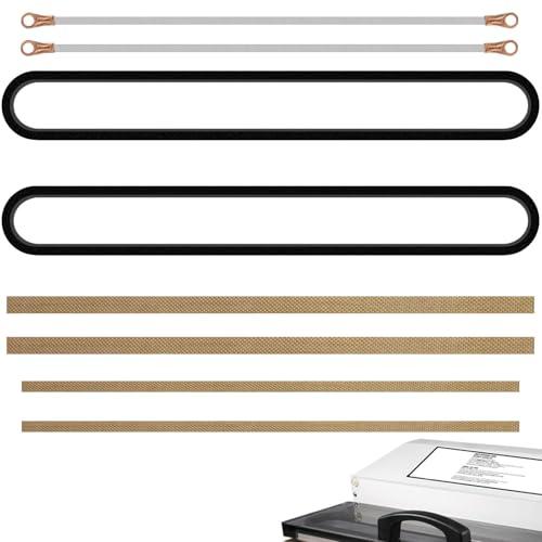 Vacuum Sealer Maintenance Kit, Compatible with Weston Pro-2100/2200/2300, Includes Heat Wires, Rubber Seals and Seal Bar Tapes
