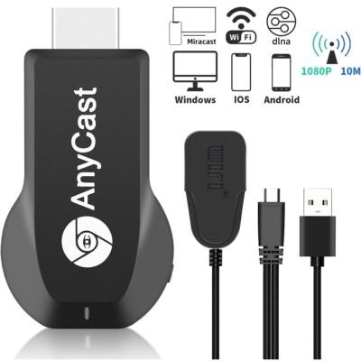1080P Wireless Wifi Screen Cast Anycast M2 Mobile Phone Mirror for Apple Android